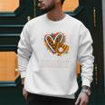 Baseball Daddy Leopard Heart Colorful Premium Men Sweatshirt Baseball Daddy Leopard Heart Colorful Premium Men Sweatshirt