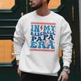 In My Baseball Papa Era Groovy Baseball Dad Family Matching Raglan Baseball Tee Men Sweatshirt In My Baseball Papa Era Groovy Baseball Dad Family Matching Raglan Baseball Tee Men Sweatshirt
