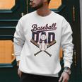 Cool Baseball Dad For Vintage Father's Day Game Day Men Sweatshirt Cool Baseball Dad For Vintage Father's Day Game Day Men Sweatshirt