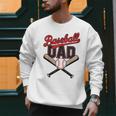 Father's Day Baseball Dad Daddy Vintage Game Day Boys Kids Men Sweatshirt Father's Day Baseball Dad Daddy Vintage Game Day Boys Kids Men Sweatshirt