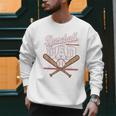 Game Day Baseball Dad Vintage Daddy Father's Day Boys Kids Men Sweatshirt Game Day Baseball Dad Vintage Daddy Father's Day Boys Kids Men Sweatshirt