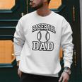 Minimalist Baseball Dad Men Sweatshirt Minimalist Baseball Dad Men Sweatshirt