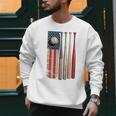 Patriotic USA Flag American Baseball Dad 4th Of July Men Sweatshirt Patriotic USA Flag American Baseball Dad 4th Of July Men Sweatshirt