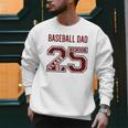 SENIOR BASEBALL DAD 2025 MAROON BASEBALL DAD SENIOR 25 3 Men Sweatshirt SENIOR BASEBALL DAD 2025 MAROON BASEBALL DAD SENIOR 25 3 Men Sweatshirt