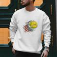 Softball Dad Like a Baseball Dad With Bigger Balls Premium Men Sweatshirt Softball Dad Like a Baseball Dad With Bigger Balls Premium Men Sweatshirt