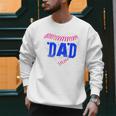 Softball Dad Baseball Dad Tee Ball Dad Premium Men Sweatshirt