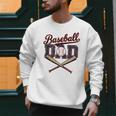 Vintage Baseball Dad For Game Day Father's Day Toddler Kids Men Sweatshirt Vintage Baseball Dad For Game Day Father's Day Toddler Kids Men Sweatshirt