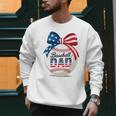 Vintage Baseball Dad Patriotic USA Flag 4th Of July Fathers Premium Men Sweatshirt Vintage Baseball Dad Patriotic USA Flag 4th Of July Fathers Premium Men Sweatshirt