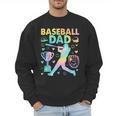Baseball Dad Cool Fathers Day Coach Player Daddy Papa Men Men Sweatshirt