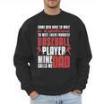 Baseball Dad Cute Love Home Run Pitcher Catcher Baseball Fan Men Sweatshirt