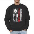 Baseball Dad Father And Son Baseball Love Men Sweatshirt