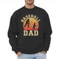 Baseball Dad Father Son Proud Daddy Papa Grandpa Sports Men Sweatshirt