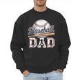 Baseball Dad Father's Day Sports Baseball Lover Men Sweatshirt
