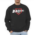 Baseball Dad Field Day Baseball Fans Family Matching Men Sweatshirt