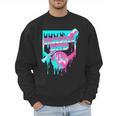 Baseball Dad Home Plate Ice Cream Drip Father's Day Men Sweatshirt Baseball Dad Home Plate Ice Cream Drip Father's Day Men Sweatshirt