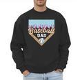 Baseball Dad Ice Cream Drip Fathers Day Men Sweatshirt Baseball Dad Ice Cream Drip Fathers Day Men Sweatshirt