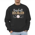 Baseball Dad Leopard Baseball Player Men Sweatshirt Baseball Dad Leopard Baseball Player Men Sweatshirt