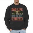 Baseball Dad Men Dad Life Just Another Day At The Ballpark Men Sweatshirt