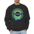 Baseball Dad With Modern Baseball Circles Men Sweatshirt Baseball Dad With Modern Baseball Circles Men Sweatshirt