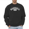 Baseball Dad School Sports Baseball Fan Father's Day Men Sweatshirt Baseball Dad School Sports Baseball Fan Father's Day Men Sweatshirt