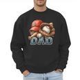 Baseball Dad Spectator Father's Day Game Day Youth Baseball Men Sweatshirt Baseball Dad Spectator Father's Day Game Day Youth Baseball Men Sweatshirt