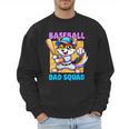 Baseball Dad Squad Fox On The Bat Men Sweatshirt Baseball Dad Squad Fox On The Bat Men Sweatshirt