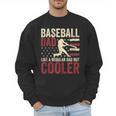 Baseball Dad Vintage Baseball Father’s Day Men Sweatshirt