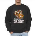 Baseball Daddy Leopard Heart Colorful Men Sweatshirt Baseball Daddy Leopard Heart Colorful Men Sweatshirt