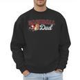 Cheer Baseball Dad My Favorite Cheerleader Calls Me Dad Red Men Sweatshirt