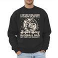 I Never Dreamed I'd Grow Up To Be Sexy Baseball Dad Retro Men Sweatshirt