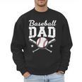 Fathers Cute Vintage Baseball Dad Sport Lovers Batter Player Men Sweatshirt Fathers Cute Vintage Baseball Dad Sport Lovers Batter Player Men Sweatshirt