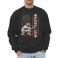 Fathers Day Baseball Dad Flag Dad Men Baseball Catcher Men Sweatshirt Fathers Day Baseball Dad Flag Dad Men Baseball Catcher Men Sweatshirt