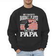 My Favorite Baseball Player Calls Me Papa Baseball Dad Men Sweatshirt My Favorite Baseball Player Calls Me Papa Baseball Dad Men Sweatshirt