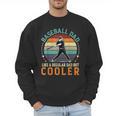 Men Baseball Dad Like a Regular Dad But Cooler Vintage Men Sweatshirt