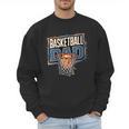 Proud Baseball Dad Game Day Sports-Loving Coach Fathers Men Sweatshirt