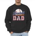 Retro Baseball Dad Father's Day Men Sweatshirt Retro Baseball Dad Father's Day Men Sweatshirt