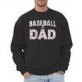 Softball Ball Dad Baseball Dad Parent Fathers Day Baseball Men Sweatshirt