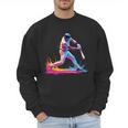 Tie Dye Baseball Dad Fathers Day Men Sweatshirt Tie Dye Baseball Dad Fathers Day Men Sweatshirt