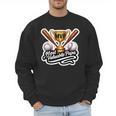 Most Valuable Papa Baseball Dad Coach Player Father's Day Men Sweatshirt