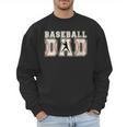Vintage Baseball Dad Men Sweatshirt