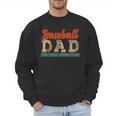 Vintage Baseball Dad Most Stressful Position On The Team Men Sweatshirt Vintage Baseball Dad Most Stressful Position On The Team Men Sweatshirt