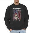 Vintage USA Flag Baseball Player Proud Baseball Dad Men Sweatshirt Vintage USA Flag Baseball Player Proud Baseball Dad Men Sweatshirt