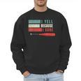 I Yell Because I Care Baseball Dads T-Shirt Men Sweatshirt