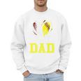 Ball Dad Softball Baseball Dad Fathers Day Premium Men Sweatshirt