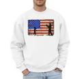 Baseball Coach Baseball Dad American Flag Men Sweatshirt Baseball Coach Baseball Dad American Flag Men Sweatshirt