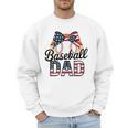 Baseball Dad American Flag Bow Sports Premium Men Sweatshirt Baseball Dad American Flag Bow Sports Premium Men Sweatshirt
