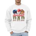Baseball Dad Camo Father's Day Baseball Stuff Men Premium Men Sweatshirt