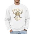Baseball Dad Crossed Bats Cool Sports Fan Vintage Premium Men Sweatshirt Baseball Dad Crossed Bats Cool Sports Fan Vintage Premium Men Sweatshirt