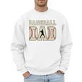 Baseball Dad Distressed Bold Stitch Graphic Sports Father Premium Men Sweatshirt Baseball Dad Distressed Bold Stitch Graphic Sports Father Premium Men Sweatshirt