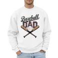 Baseball Dad For Father's Day Game Day Celebration Men Sweatshirt Baseball Dad For Father's Day Game Day Celebration Men Sweatshirt